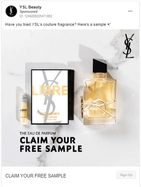 ysl free sample